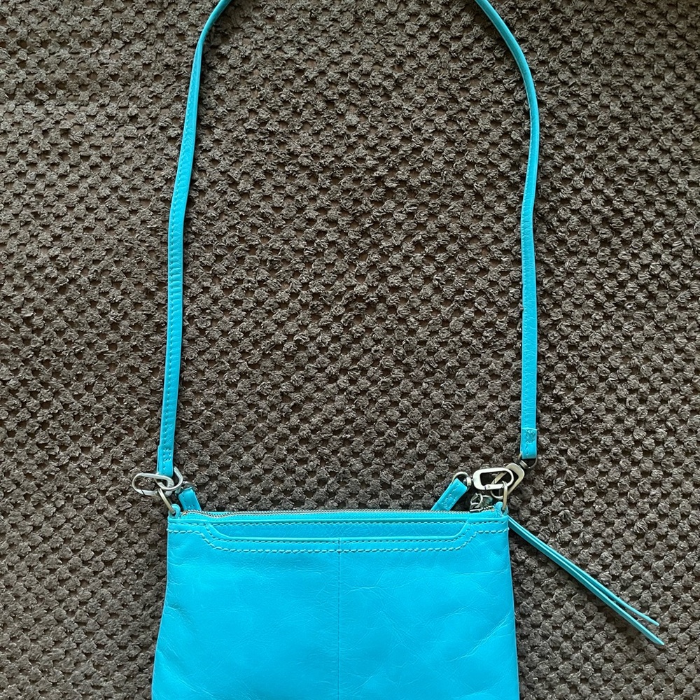 Hobo turquoise crossbody Darcy - Picture 9 of 11